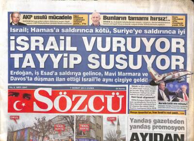 Sözcü Gazetesi 1 Şubat 2013 - Tarım Ülkesi Türkiye Saman İthal Ediyor!.. GZ106863 - 1