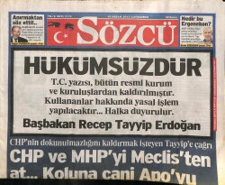 Sözcü Gazetesi 10 Nisan 2013 - AKP , BDP Bir Oldu Komisyonu Kurdu GZ100461 - 1