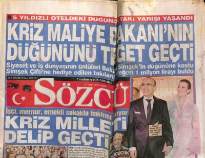 Sözcü Gazetesi 10 Ocak 2010 - Boğazda Balık Tutarken Denize Uçtular - Partilerin En Son Durumu GZ95515 - 1