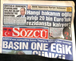 Sözcü Gazetesi 13 Kasım 2012 - Iğsız Paşadan Silah Arkadaşlarına Sitem GZ100792 - 1