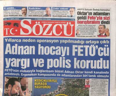 Sözcü Gazetesi 13 Temmuz 2018 - Trump NATOda Kriz Çıkardı GZ116057 - 1