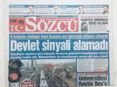 Sözcü Gazetesi - 17 Aralık 2018 - Yazıcıoğlunu Fetö Öldürdü GZ46423 - 1