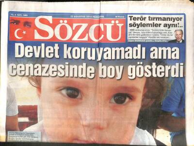 Sözcü Gazetesi 23 Ağustos 2012 - İranda Kadına Okuma Yasağı GZ106836 - 1