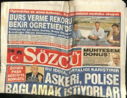 Sözcü Gazetesi 25 Temmuz 2011 - Hayranları Amy İçin Ağlıyor - TOKİ , Amerikan Kuruluşu Mu ? GZ100847 - 2