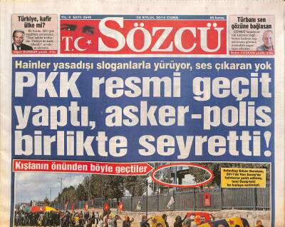 Sözcü Gazetesi 26 Eylül 2014 - Emmanuel Emenike Fenerbahçede Kalmak İçin Adeta Yalvardı GZ125698 - 1