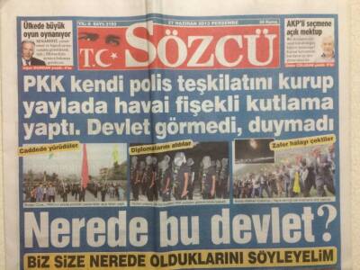 Sözcü Gazetesi 27 Haziran 2013 - Nerede Bu Devlet? GZ29830 - 1