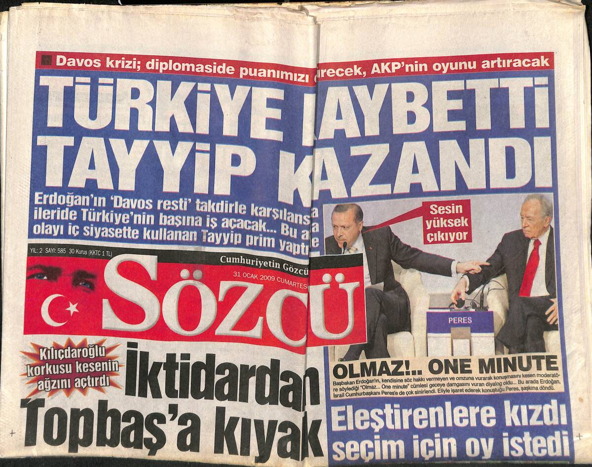 Sözcü Gazetesi 31 Ocak 2009 - Demet Akalın'ın Eski Eşi Yeni Sevgilisiyle Yakalandı - Ata'dan Rakipleri Şahan'la Cem'e Taş GZ157394 - 1