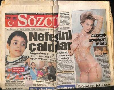 Sözcü Gazetesi 4 Ocak 2010 - PKK İnternette Terör Estiriyor - Karşılıksız Çek Ve Senet Zirve Yaptı GZ95521 - 1