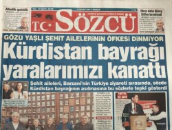Sözcü Gazetesi 5 Mart 2017-52 Şehidimiz İçin Skandal Sözler GZ45125 - 2
