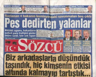 Sözcü Gazetesi 7 Ocak 2015 - Amerikalı Sporcu Floyd Mayweather , Yılda 100 Milyon Dolar Kazanıyor GZ106869 - 1