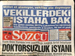 Sözcü Gazetesi 9 Ekim 2011 - Appleın Kurucusu Jobs Gizlice Toprağa Verildi GZ100662 - 2