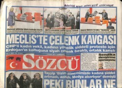 Sözcü Gazetesi 9 Mart 2011 - CHP İstanbul İl Başkanı Nebil İlseven 53 Günde Gitti GZ100561 - 2