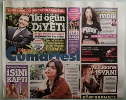 Sözcü Gazetesi Cumartesi Eki 18 Mart 2017 Gülben Ergenin İsyanı -GZ44069 - 1