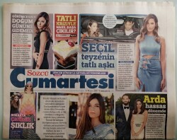 Sözcü Gazetesi Cumartesi Eki 6 Mayıs 2017 Sarp Apak Ünlü Olmanın Bedelini Ödedim -GZ44066 - 1