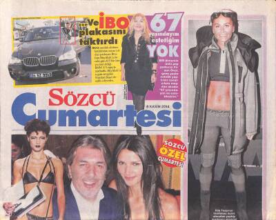 Sözcü Gazetesi Cumartesi Eki 8 Kasım 2014 - Fenerbahçeli Mehmet Ali Erbil Cimbomdan Transfer Yaptı GZ119505 - 1