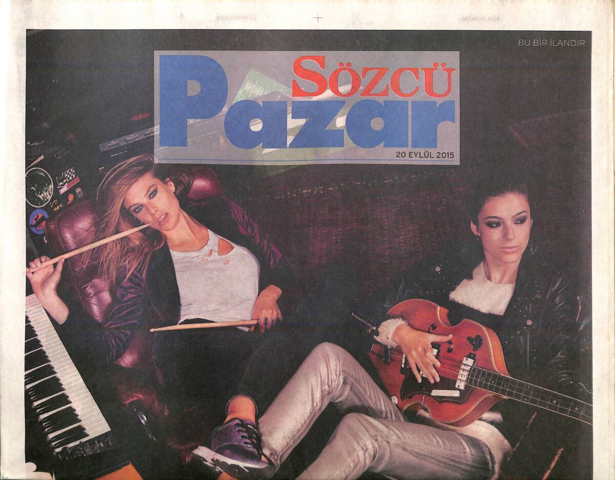 Sözcü Gazetesi Pazar Eki 20 Eylül 2015 - Türkan Şoray'ın Instagram Mutluluğu GZ160028 - 1