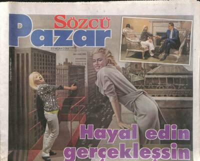 Sözcü Gazetesi Pazar Eki 20 Nisan 2014 - Anne Acısı Yaşayan Nazan Öncel , Gezi Yıldönümünde Çıkması Muhtemel Olaylardan Endişe Ediyor GZ113141 - 1