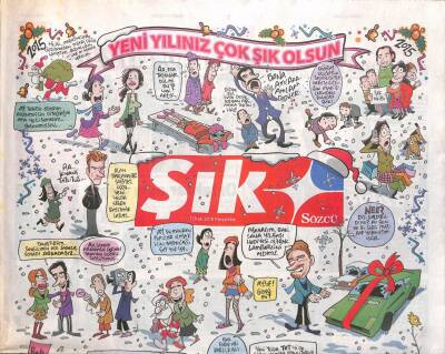 Sözcü Gazetesi Şık Eki 1 Ocak 2015 - Erol Evgin Hem Gıda Hem İnsan Diyeti Yapıyorum GZ105189 - 1