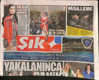 Sözcü Gazetesi Şık Eki 11 Kasım 2015 - Şevval Samdan Karadeniz Klibi GZ116476 - 1