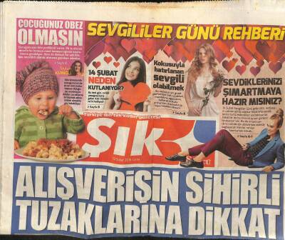 Sözcü Gazetesi Şık Eki 12 Şubat 2016 - Mine Erkan , Öğrencilerine Görsel Tasarımla Satış Arttırma Yollarını Öğretiyor GZ116544 - 1