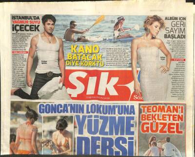 Sözcü Gazetesi Şık Eki 13 Ağustos 2015 - Gülben Ergenin Albümü İçin Geri Sayım Başladı GZ105311 - 1