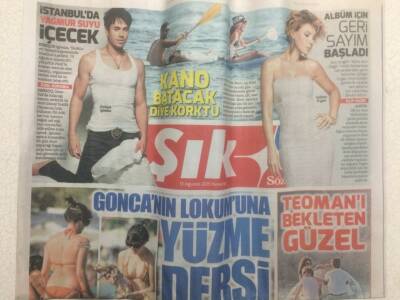 Sözcü Gazetesi Şık Eki 13 Ağustos 2015 - Teomanı Bekleten Güzel GZ29148 - 1