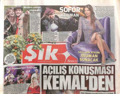 Sözcü Gazetesi Şık Eki 14 Kasım 2015 - Asuman Krause,Ezgi Mola,Murat Yıldırım GZ104829 - 1
