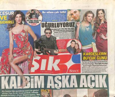 Sözcü Gazetesi Şık Eki 14 Mart 2015 - Erol Büyükburçun Cenaze Töreni Detayları Belli Oldu GZ123264 - 1