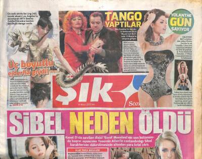 Sözcü Gazetesi Şık Eki 14 Nisan 2015 - Fatih Ürek Yoğun Bakıma Kaldırıldı GZ113311 - 1