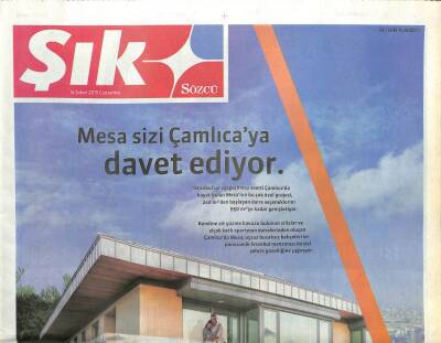 Sözcü Gazetesi Şık Eki 14 Şubat 2015 - Beren Bu Ne Hal, Jetle Düğüne, Komşuları Şikayetçi GZ107348 - 1