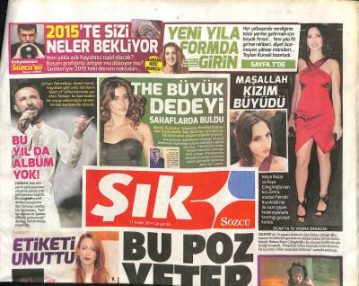 Sözcü Gazetesi Şık Eki 17 Aralık 2014 - Madonnanın Fotoğrafçısı İstanbulda GZ116065 - 1