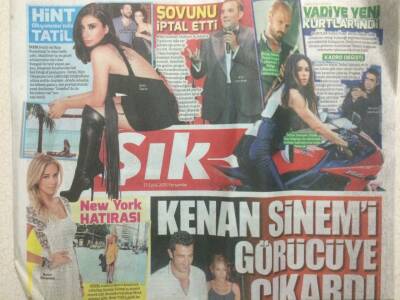 Sözcü Gazetesi Şık Eki 17 Eylül 2015- Kenan Sinemi Görücüye Çıkardı, İrem Derici Hint Okyanusunda Tatilde GZ29573 - 1