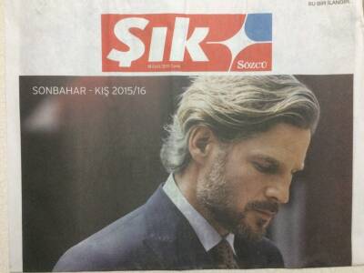 Sözcü Gazetesi Şık Eki 18 Eylül 2015 - Ozan Baran-Süreyya Yalçın,Üçüncü Evliliğe İlk Adım GZ29771 - 1