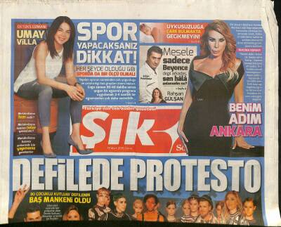 Sözcü Gazetesi Şık Eki 18 Mart 2016 - Emre Altuğ , Bugs Bunnyden Esinlendi GZ125844 - 1