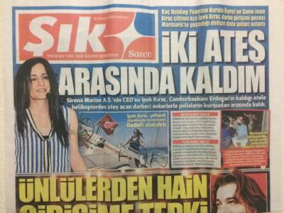 Sözcü Gazetesi Şık Eki 18 Temmuz 2016 - Ünlülerden Hain Girişime Tepki GZ29770 - 1