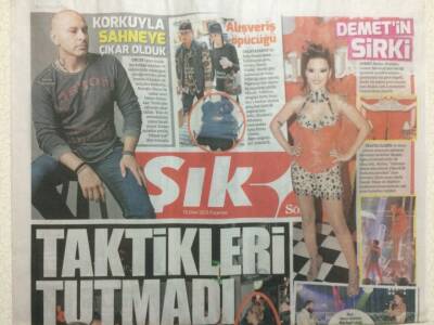Sözcü Gazetesi Şık Eki 19 Ekim 2015 - Candan Erçetin Sezonu Açtı GZ29772 - 1