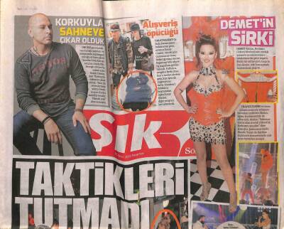 Sözcü Gazetesi Şık Eki 19 Ekim 2015 - Candan Erçetin Sezonu Açtı - Hande Yener Nazardan Korkuyorum GZ100431 - 1