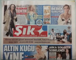 Sözcü Gazetesi Şık Eki 2 Kasım 2016 Ceceli Çark Etti - Arka Sokakta Sobelendi - GZ44937 - 2