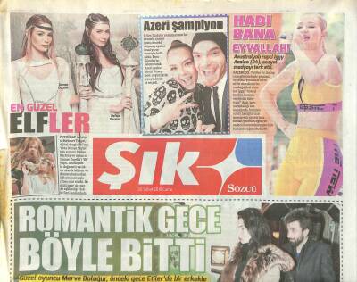 Sözcü Gazetesi Şık Eki 20 Şubat 2015 - Cahit Berkay Kafam İyiydi Üzgünüm GZ105331 - 1