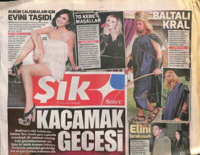 Sözcü Gazetesi Şık Eki 21 Kasım 2015 - Betül Demir , Albüm Çalışmaları İçin Evini Taşıdı GZ100916 - 2