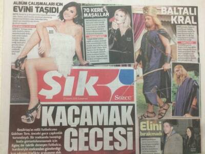 Sözcü Gazetesi Şık Eki 21 Kasım 2015 - Emel Sayına 70 Kere Maşallah, Öğrenciler Hande Yeneri Seçti GZ47792 - 1
