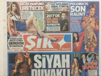 Sözcü Gazetesi Şık Eki 21 Kasım 2016 - Demet Akalın,Hande Yener Polemiğinde Son Raunt GZ29142 - 1