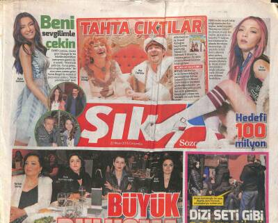 Sözcü Gazetesi Şık Eki 22 Nisan 2015 - Çakma Hababam Sınıfı - Demet Akbağ-Ata Demirer Tahta Çıktılar GZ119576 - 1