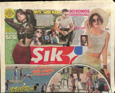 Sözcü Gazetesi Şık Eki 24 Temmuz 2015 - Buğra Gülsoy Serin Sularda GZ101039 - 2
