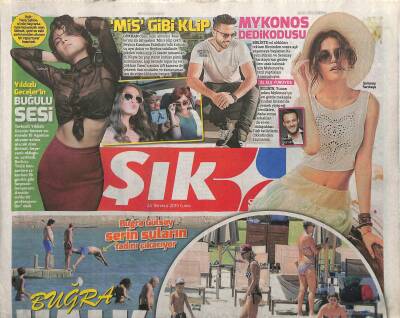Sözcü Gazetesi Şık Eki 24 Temmuz 2015 - Doğukan Manço , Gece Gündüz Yollarda GZ117045 - 1