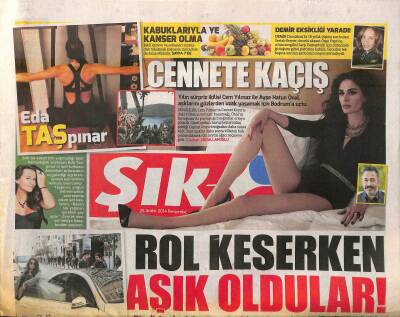 Sözcü Gazetesi Şık Eki 25 Aralık 2014 - Demet Akalın Hayal Edemeyeceğim Kadar Güzel Bir Yerdeyim GZ119564 - 1