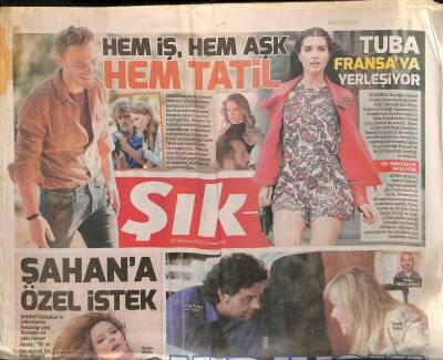 Sözcü Gazetesi Şık Eki 27 Haziran 2015 - Tuba Büyüküstün Fransaya Yerleşiyor GZ105963 - 1