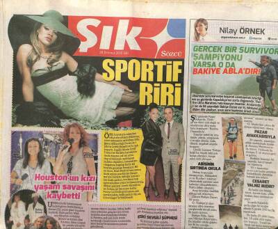 Sözcü Gazetesi Şık Eki 28 Temmuz 2015 - Bodrum Şehzadesi Kıvanç Tatlıtuğ GZ101037 - 2