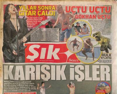 Sözcü Gazetesi Şık Eki 29 Haziran 2015 - Hande Yenerle Yalıkavakta Beach Açan Şarkıcı Berksan Baba Olmak İstediğini Söyledi GZ105940 - 1