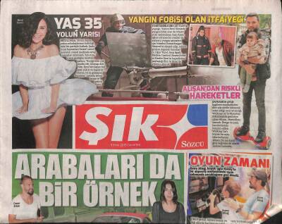 Sözcü Gazetesi Şık Eki 3 Ekim 2015 - Alişandan Riskli Hareketler GZ117162 - 1